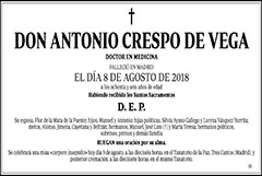 Antonio Crespo de Vega